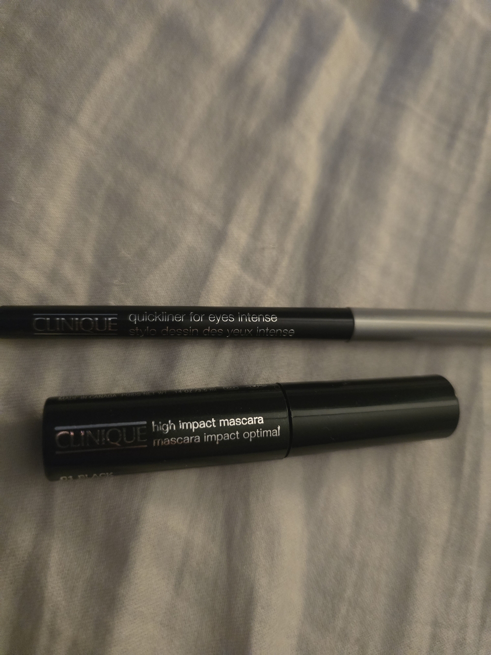 Clinique Black Quickliner for Eyes Intense & High Impact Mascara